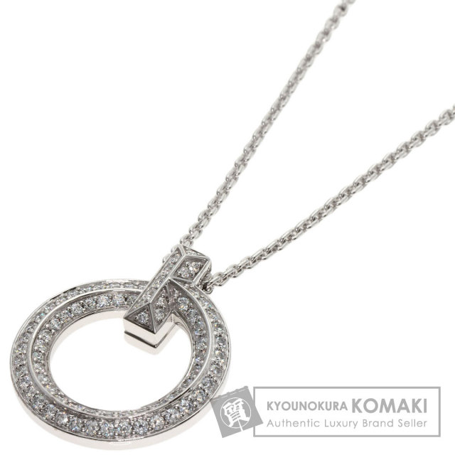 ティファニー ネックレス Tワン フルダイヤモンド