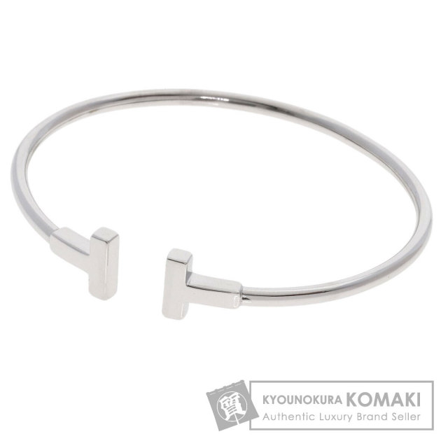 TIFFANY&Co. ティファニー Tワイヤー バングル ブレスレット K18