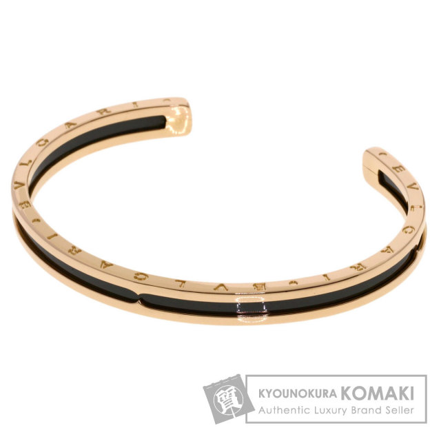 BVLGARI ビーゼロワン K18ピンクゴールド✕ブラックセラミック ブルガリ B-zero.1 ビーゼロワン ロック 1バンド ブラックセラミック