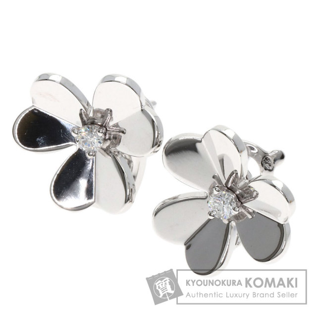 ヴァンクリーフ＆アーペル ピアス フリヴォル スモール ダイヤモンド VCARD80200