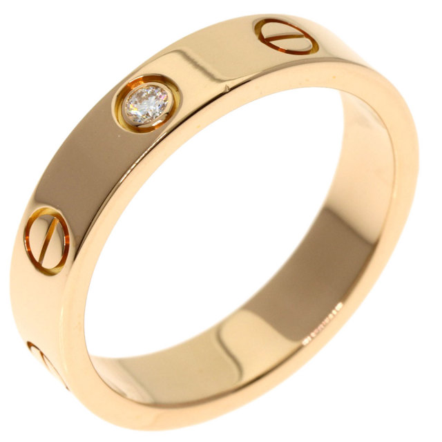 CARTIER カルティエ ミニラブリング 1P ダイヤモンド #51 リング・指輪