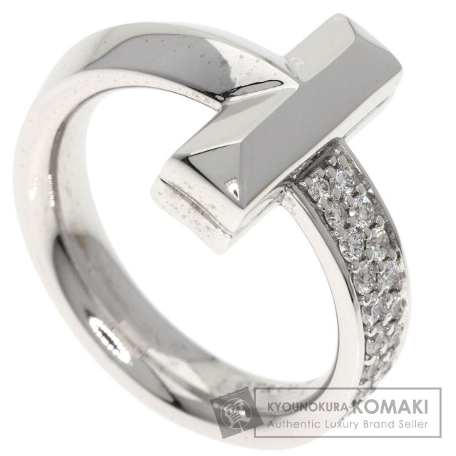 TIFFANY&Co. ティファニー Tトゥルー ナロー リング・指輪 K18ピンク