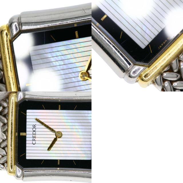 セイコー 腕時計 クレドール スクエアフェイス