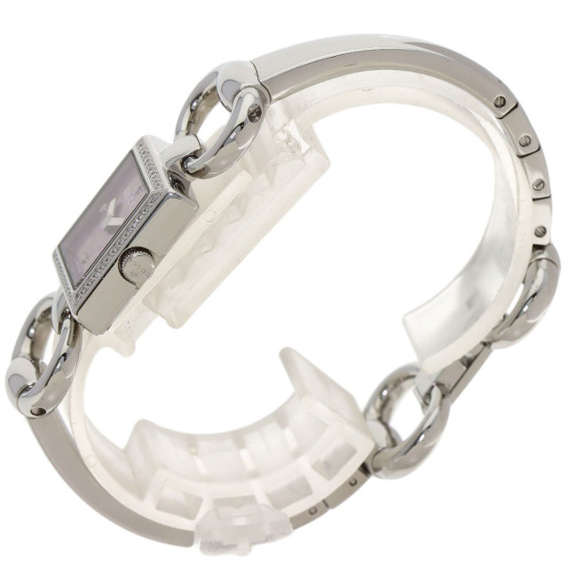 GUCCI グッチ 120.00 トルナヴォーニ 4P ベゼル ダイヤモンド 腕時計