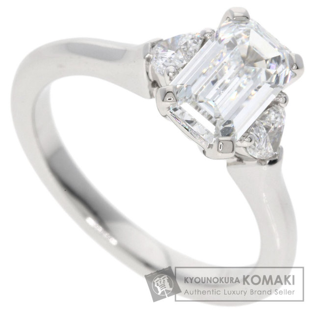 グラフ リング・指輪 プロミス エメラルドカット ダイヤモンド D-VS2