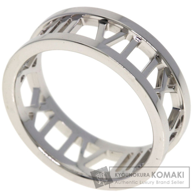 TIFFANY&Co. ティファニー オープンアトラス リング・指輪 K18ホワイト