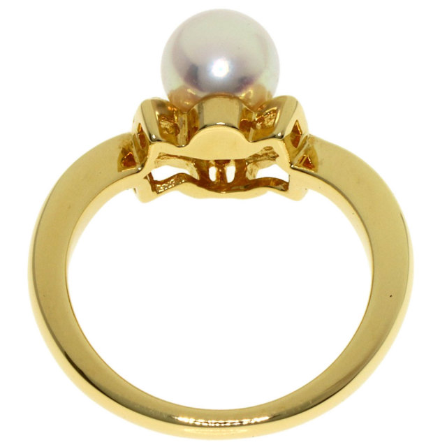 ミキモト リング・指輪 パール 真珠 ダイヤモンド
