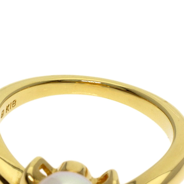 ミキモト リング・指輪 パール 真珠 ダイヤモンド