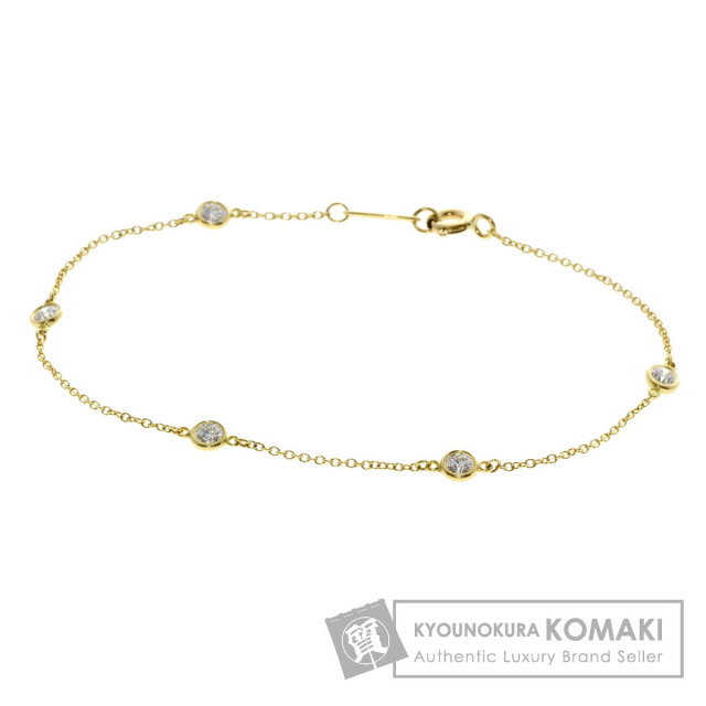 TIFFANY&Co. ティファニー バイザヤード 5P ダイヤモンド ブレスレット