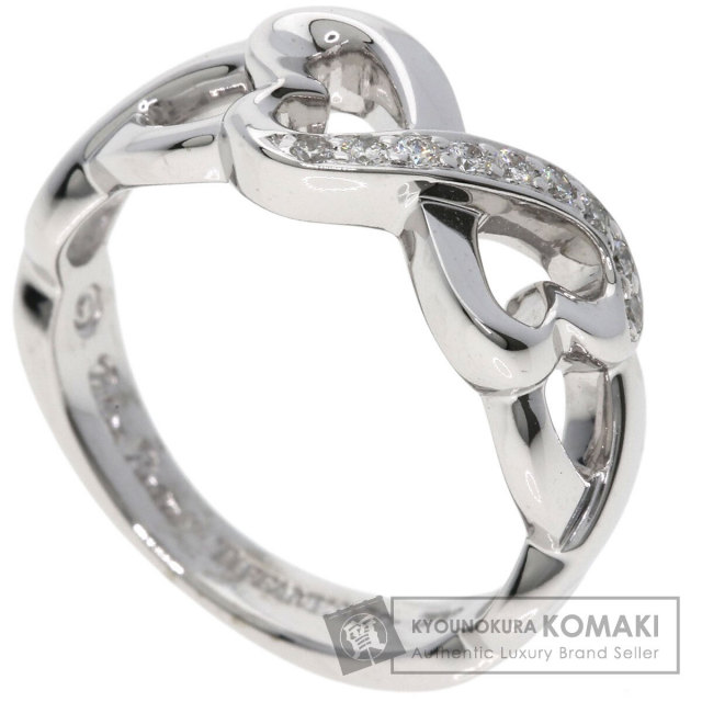 ティファニー リング・指輪 ダブルラビングハート ダイヤモンド