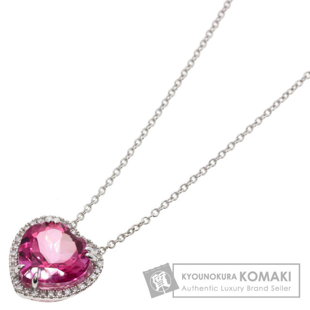 セレクトジュエリー ネックレス ピンクトルマリン ダイヤモンド
