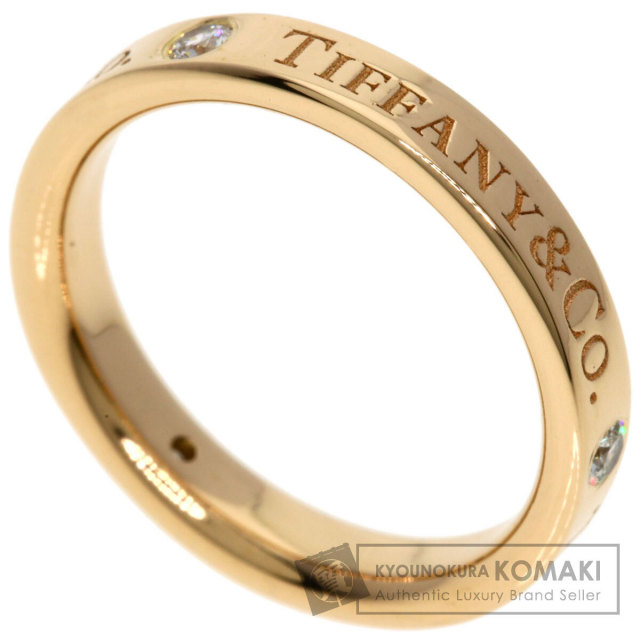 ティファニー リング・指輪 フラットバンド 3P ダイヤモンド