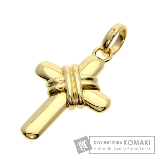 ブルガリ ペンダントトップ クロス