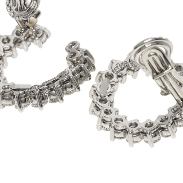 ハリーウィンストン イヤリング ラウンドフープ ダイヤモンド