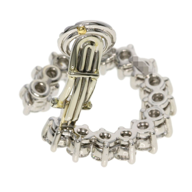 ハリーウィンストン イヤリング ラウンドフープ ダイヤモンド