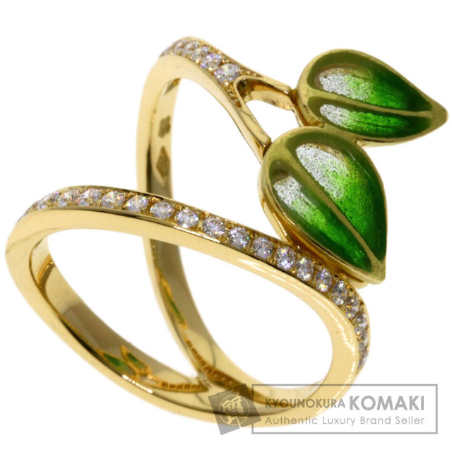 セレクトジュエリー リング・指輪 エマイユ ダイヤモンド 中嶋邦夫