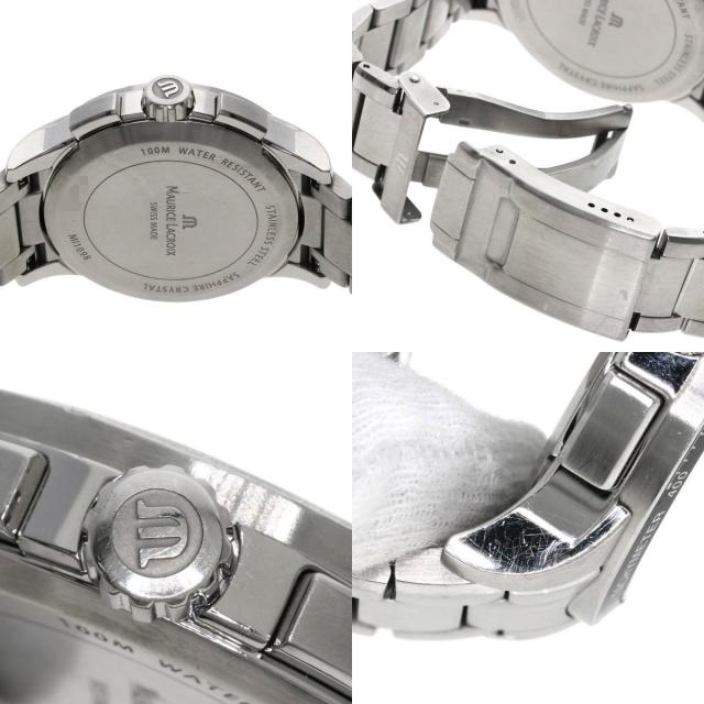 モーリスラクロア 腕時計 ミロス クロノ