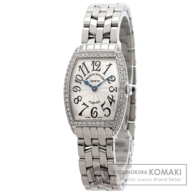 フランクミュラー 腕時計 トノウカーベックス ベゼルダイヤモンド