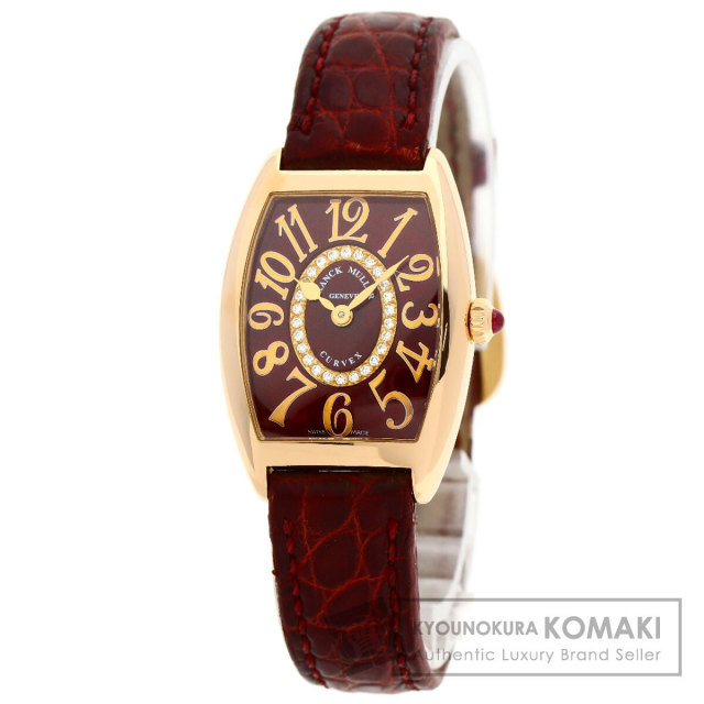 フランクミュラー 腕時計 トノウカーベックス レリーフ ダイヤモンド