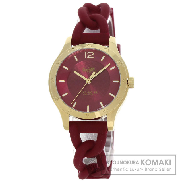 コーチ 腕時計 ラウンドフェイス