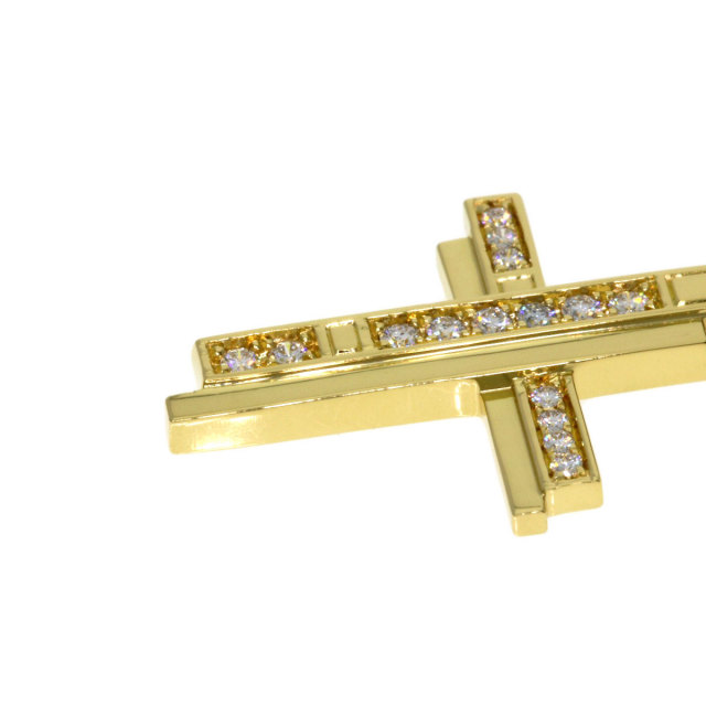 ハリーウィンストン ネックレス トラフィック クロス ダイヤモンド