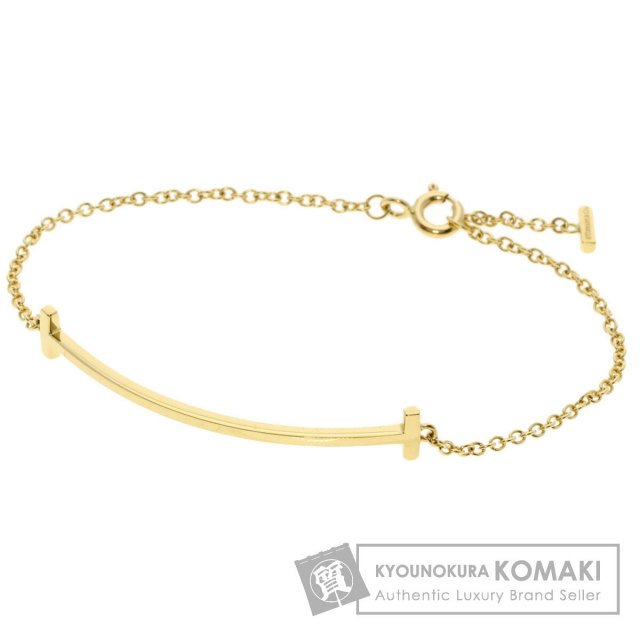最終値下げ‼️ティファニー Tスマイル K18イエローゴールド ブレスレット TIFFANY&Co. ティファニー Tスマイル ブレスレット 18金 K18イエロー