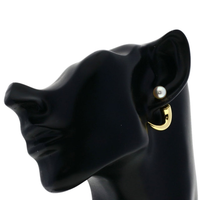 タサキ ピアス デインジャー ホーン パール 真珠