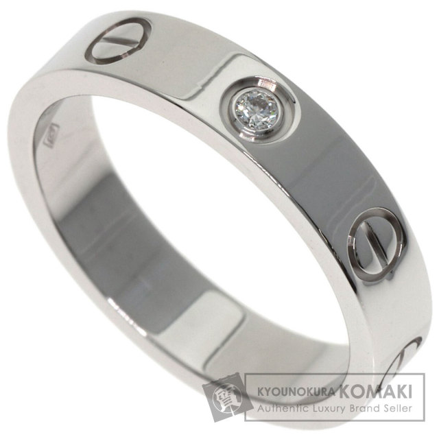カルティエ リング・指輪 ミニラブリング 1P ダイヤモンド #50