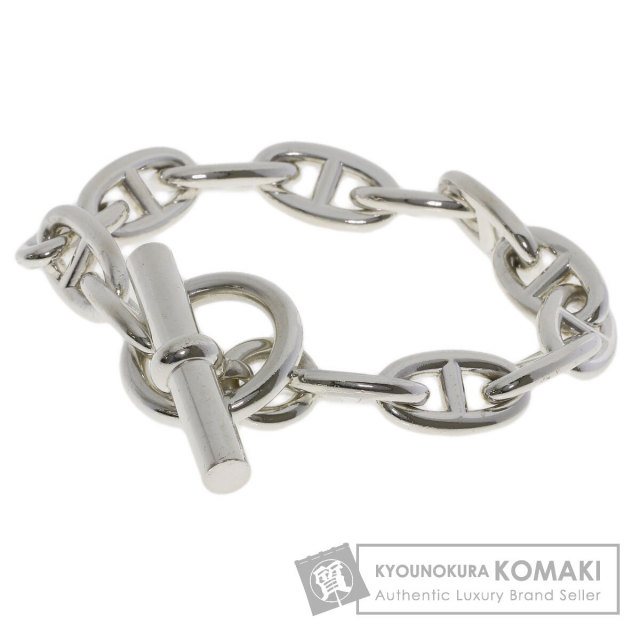 HERMES エルメス シェーヌダンクル TPM 26コマ ブレスレット K18ピンク