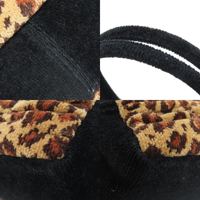 FEILER フェイラー レオパード柄 トートバッグ パイル レディース