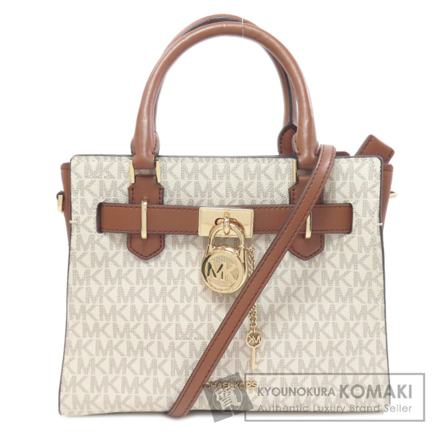 Michael Kors マイケルコース MKシグネチャー 2WAY ハンドバッグ PVC  