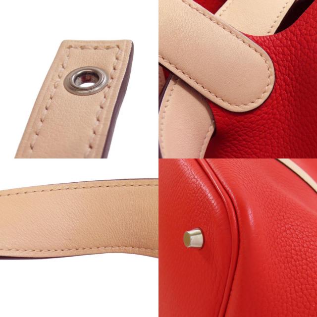エルメス ハンドバッグ ピコタンロック カザック MM シルバー金具