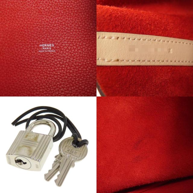 エルメス ハンドバッグ ピコタンロック カザック MM シルバー金具