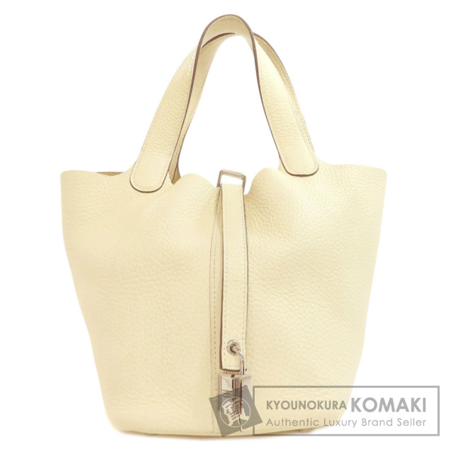 HERMES エルメス ピコタンロックPM シルバー金具 ハンドバッグ  