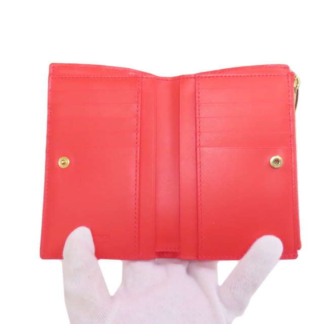 ボッテガヴェネタ 二つ折り財布（小銭入れあり） マキシイントレチャート