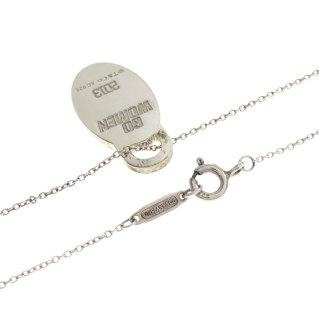 TIFFANY&Co. ティファニー GO WOMEN カキツバタ ネックレス シルバー  