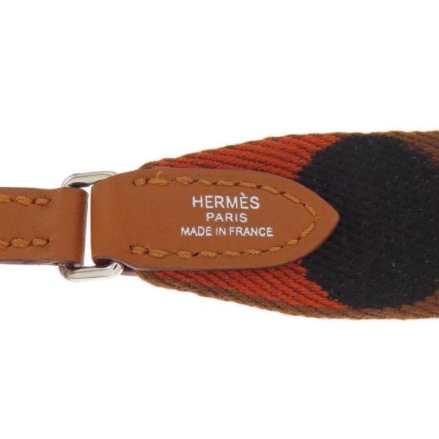 HERMES - HERMES サングル フリッパーボール ショルダーストラップ キャンバス レディース HERMES エルメス サングル フリッパーボール ショルダー