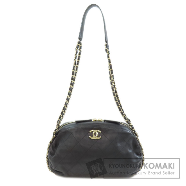 シャネル ショルダーバッグ マトラッセ ゴールド金具