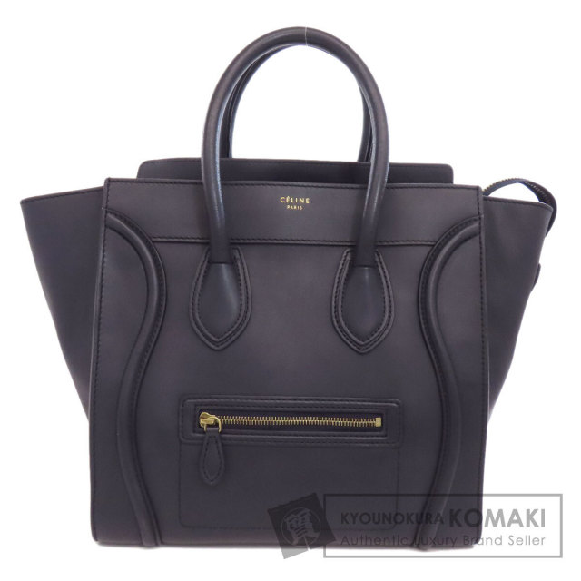 CELINE セリーヌ ラゲージ ミニ トートバッグ カーフ レディース 