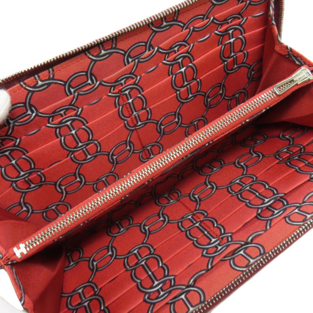 エルメス 長財布（小銭入れあり） アザップシルクイン シルバー金具
