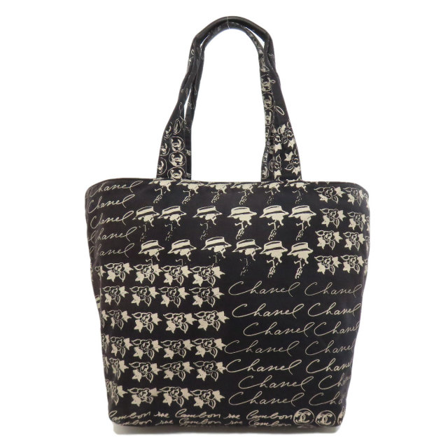 CHANEL シャネル クルーズライン トートバッグ キャンバス レディース  