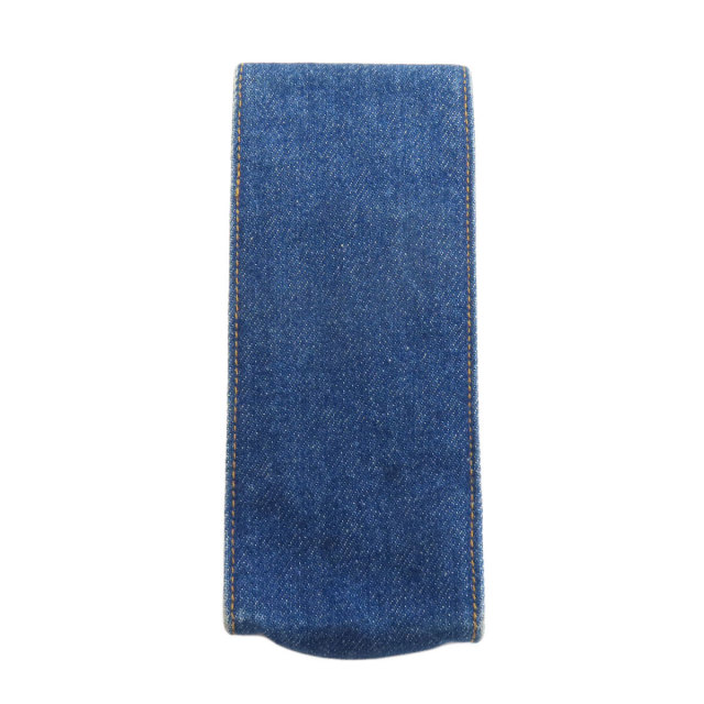 CHANEL シャネル ココマーク メガネケース デニム レディース 