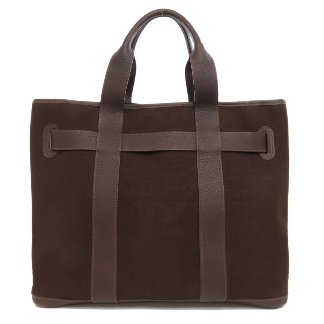 HERMES エルメス プティットサンチュールMM トートバッグ トワル 