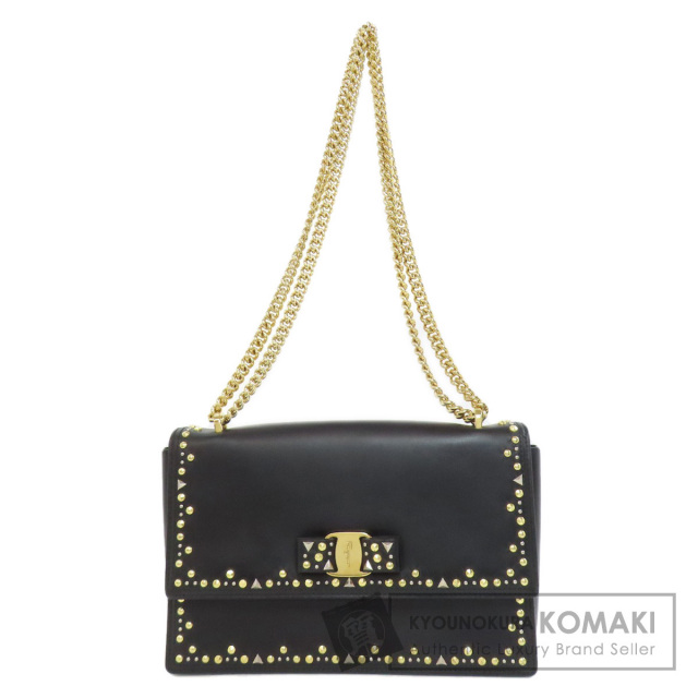 Salvatore Ferragamo サルヴァトーレフェラガモ ヴァラリボン スタッズ  