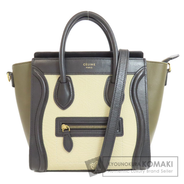 セリーヌ ハンドバッグ ラゲージ ナノ 2WAY