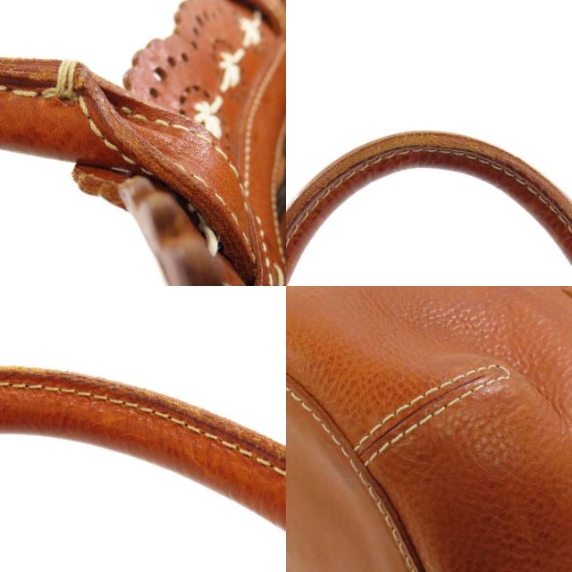 ゲンテン トートバッグ フラワーステッチ