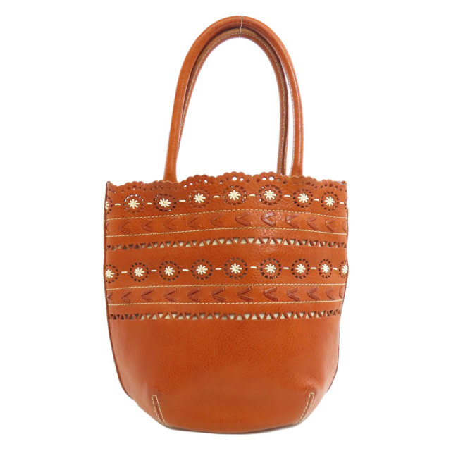 ゲンテン トートバッグ フラワーステッチ