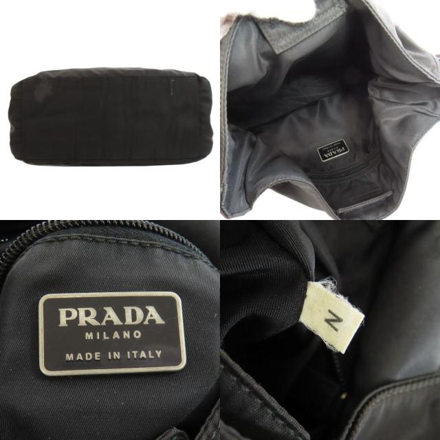 ◇ PRADA プラダ ハンドバッグ サテン×ナイロン リバーシブル◇ ◇ PRADA プラダ ハンドバッグ サテン×ナイロン リバーシブル◇
