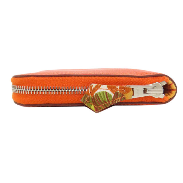HERMES エルメス アザップシルクイン コンパクト シルバー金具 コイン 