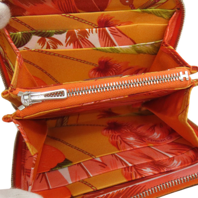HERMES エルメス アザップシルクイン コンパクト シルバー金具